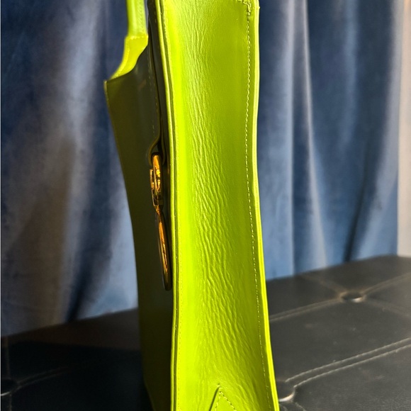 Vavvoune Green Leather Women's Bag - Picture 5 of 14